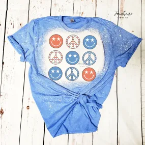 4th of July Happy Face Shirt