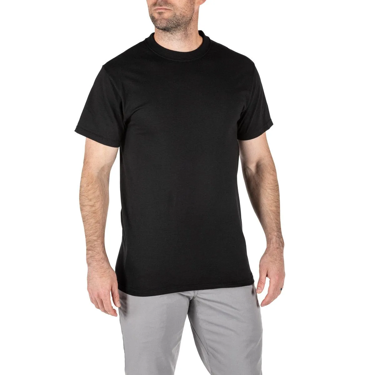 5.11 Tactical Mens Utili-T Crew Tees Pack of 3 Black