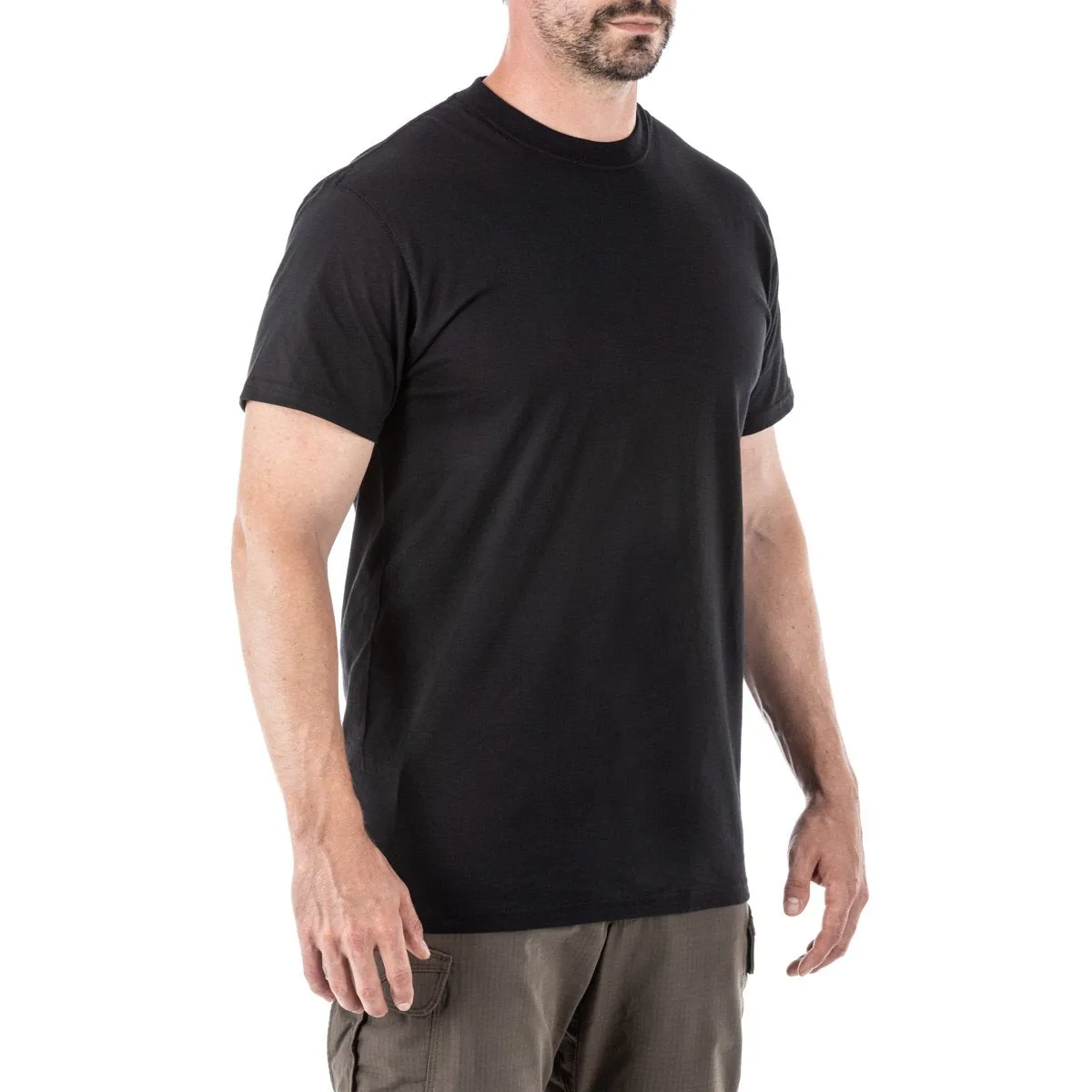 5.11 Tactical Mens Utili-T Crew Tees Pack of 3 Black