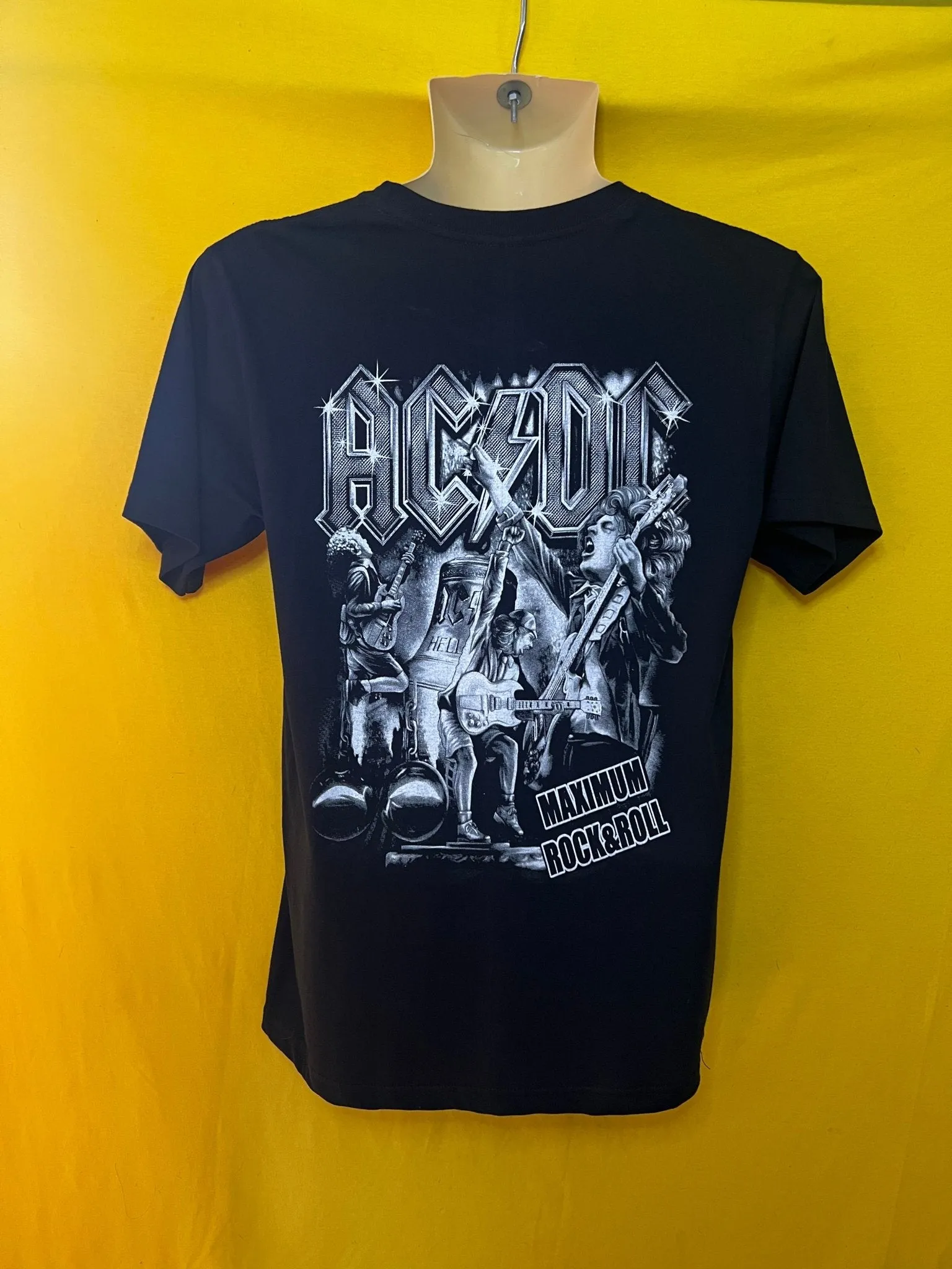 ACDC Double sided T-shirt Black