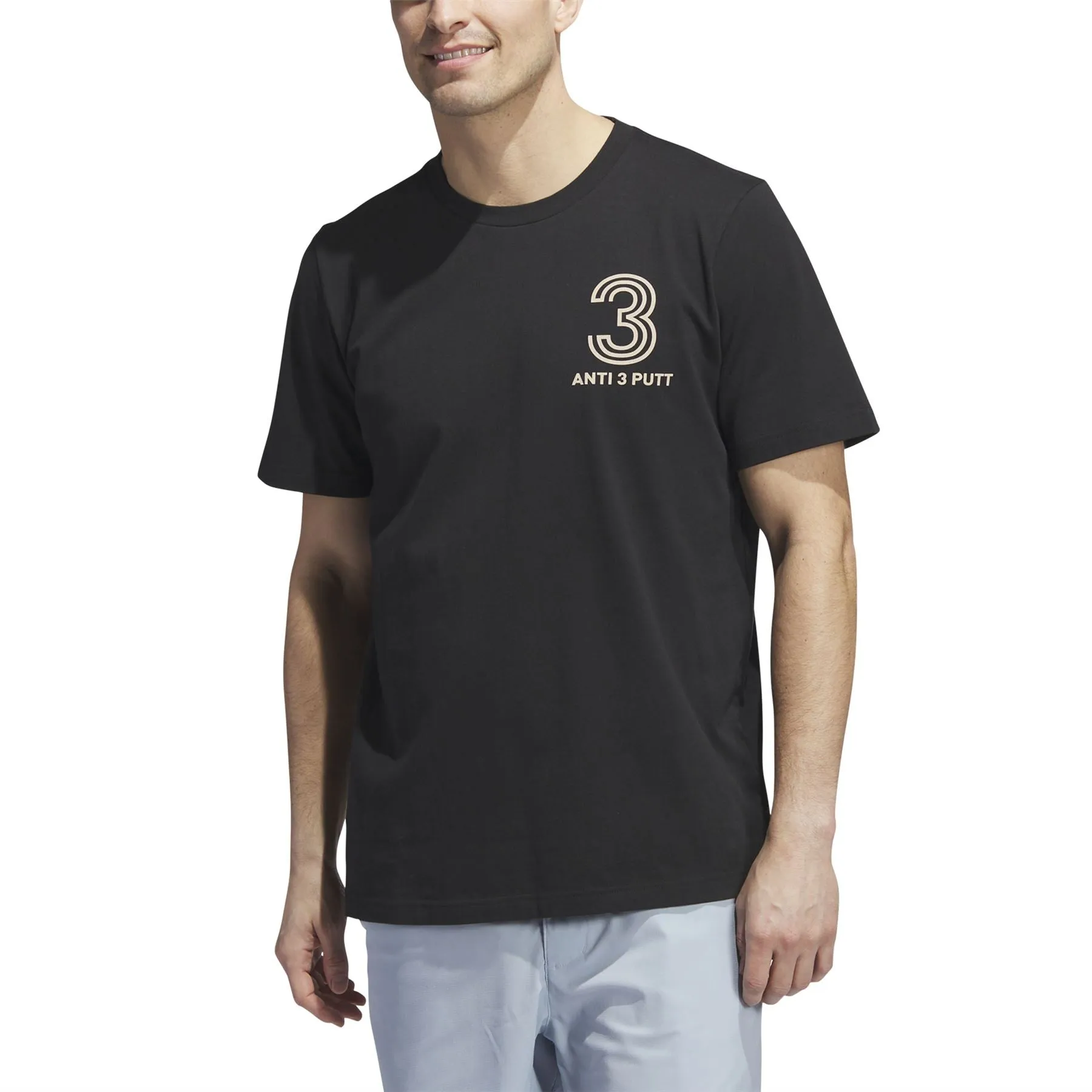 Adicross Anti 3 Putt T-Shirt Black - AW23