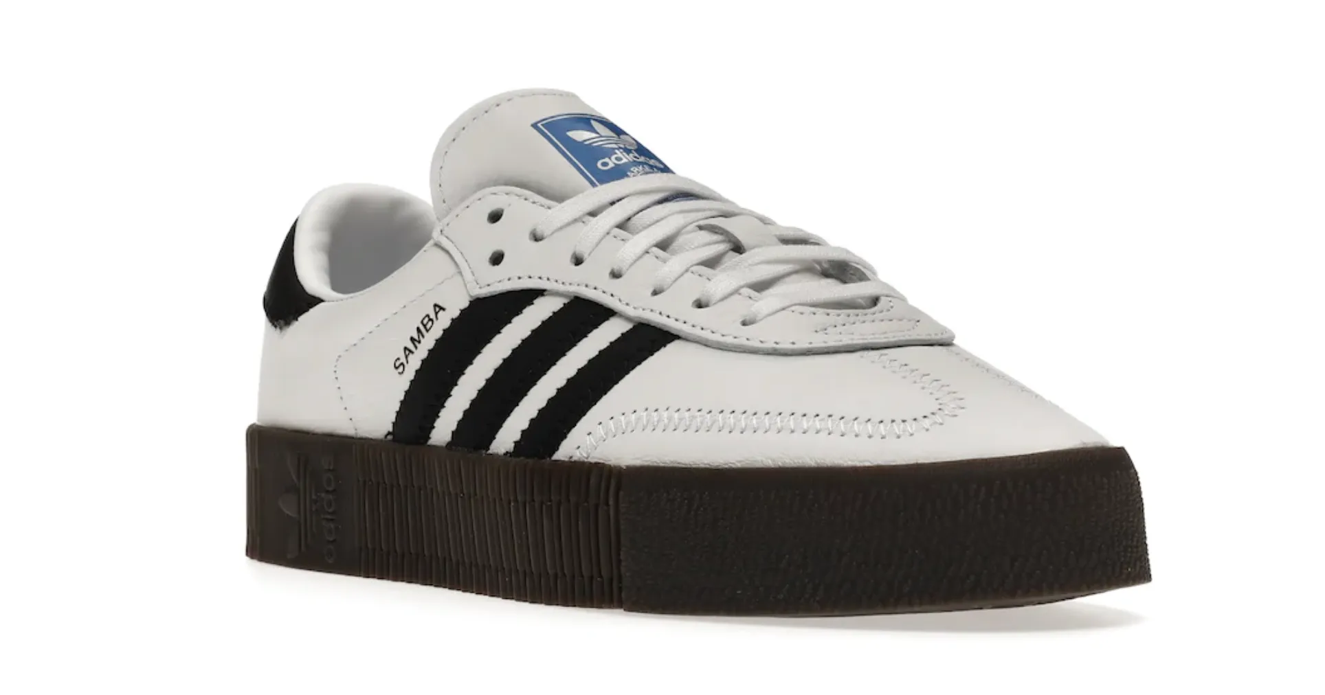 ADIDAS SAMBAROSE WHITE BLACK GUM (WOMEN'S)