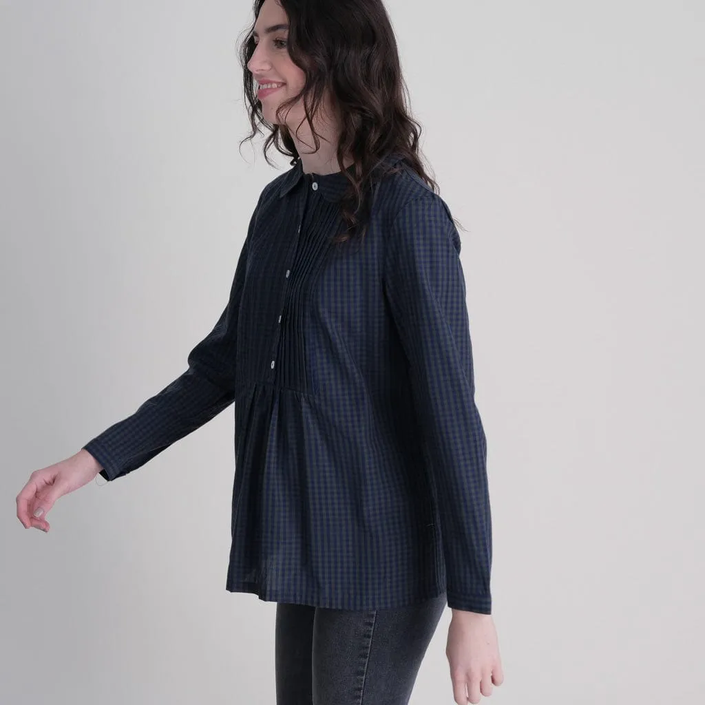 Adrianne Tencel Blouse | Check