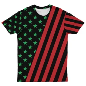 African American Flag T-shirt