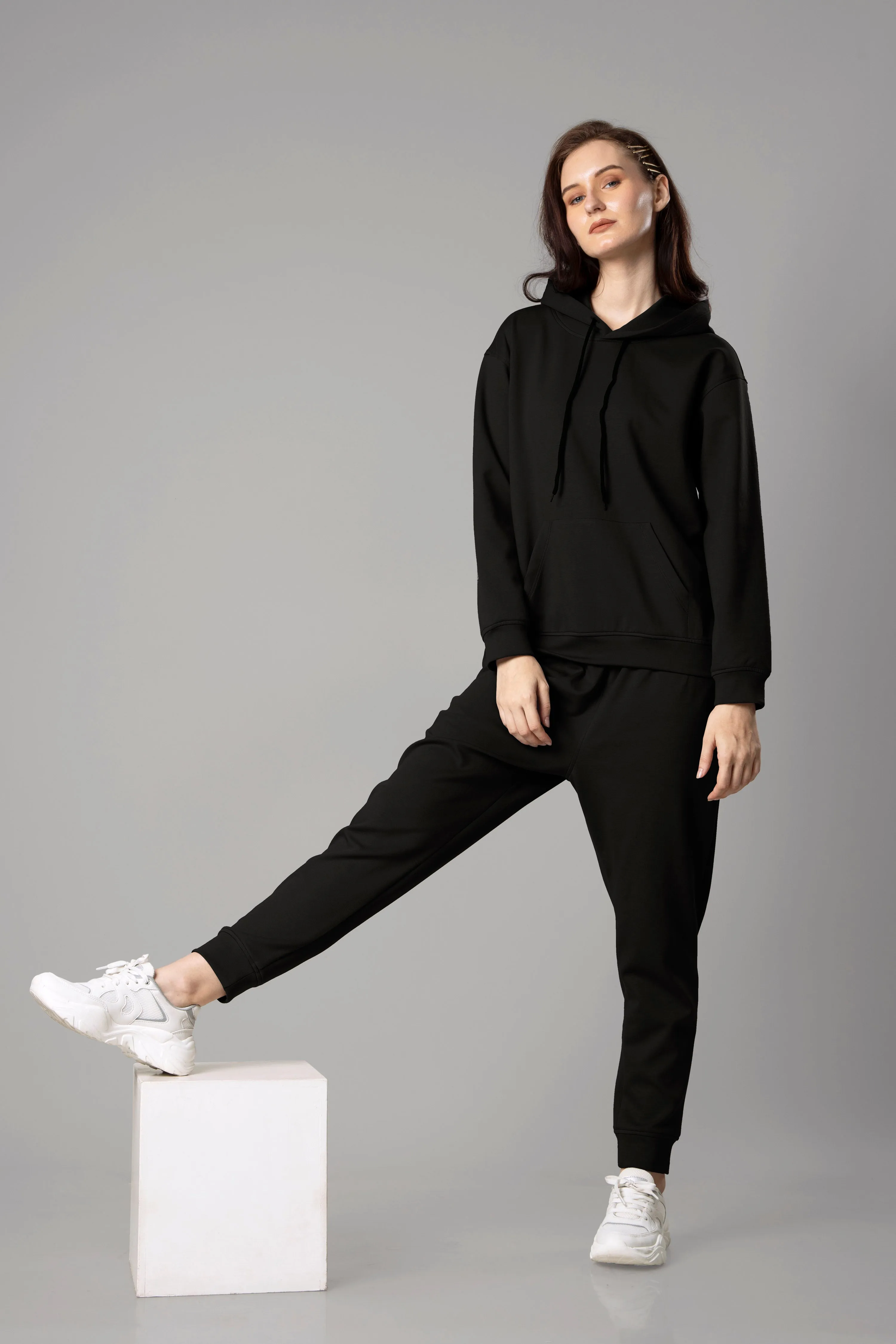 All-Day Comfort Hoodie and Pants Combo for Women