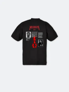 Anniversary Tour Mock Neck Tee (Black)