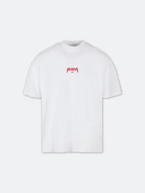 Anniversary Tour Mock Neck Tee (White)