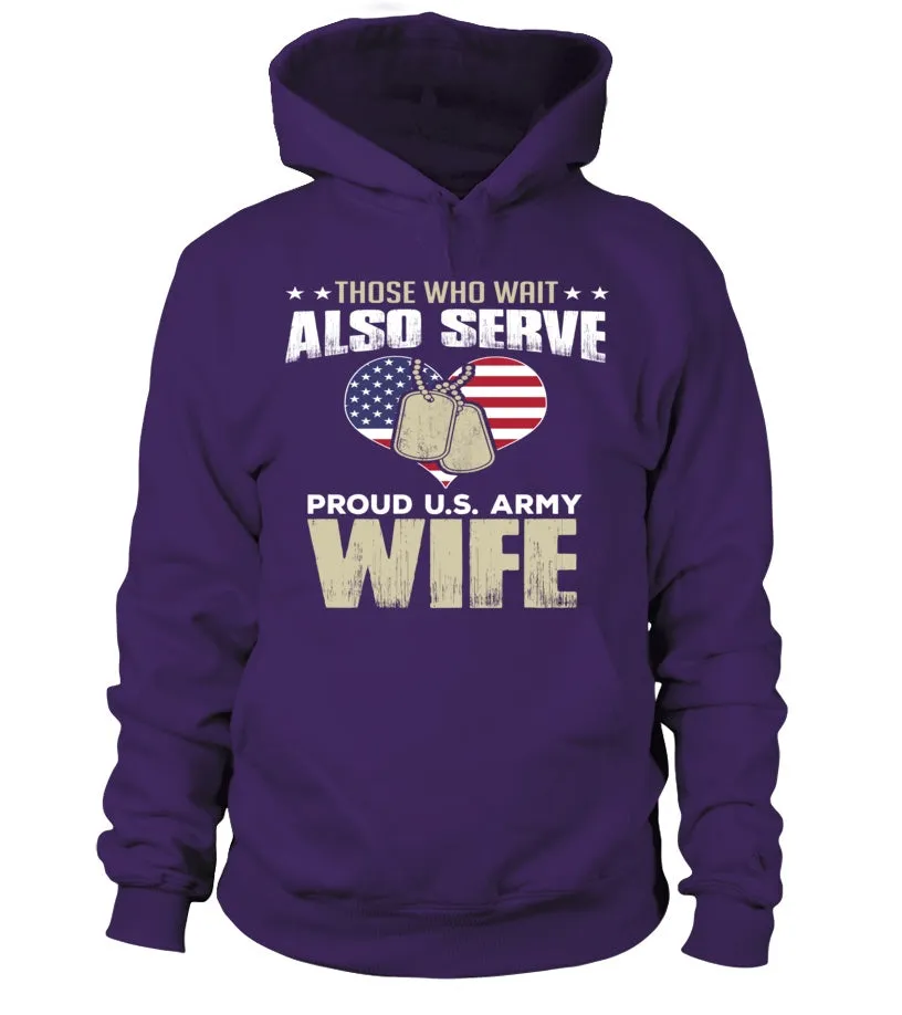 Army Wife Also Serves T-shirts