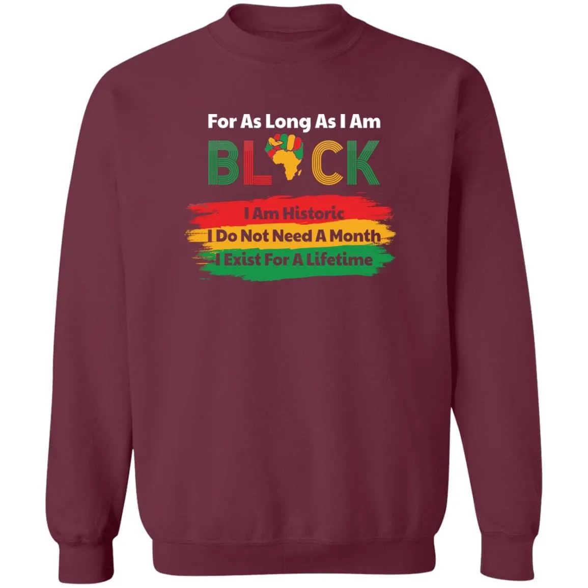 As Long As I Am Black T-shirt