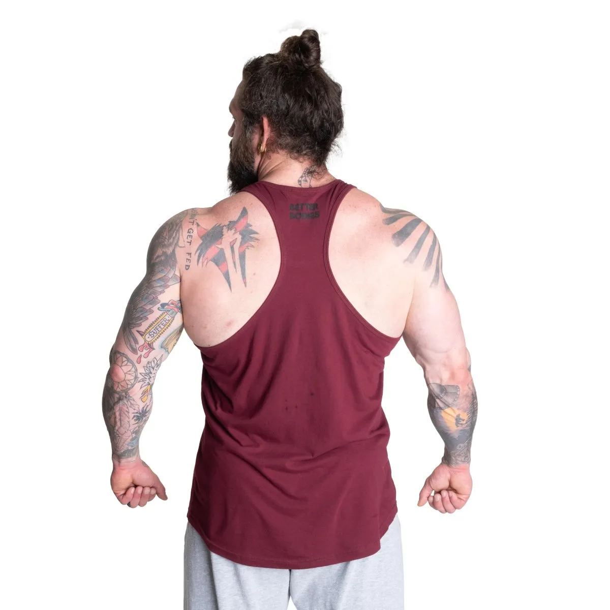 Better Bodies Essential T-Back V2 - Maroon