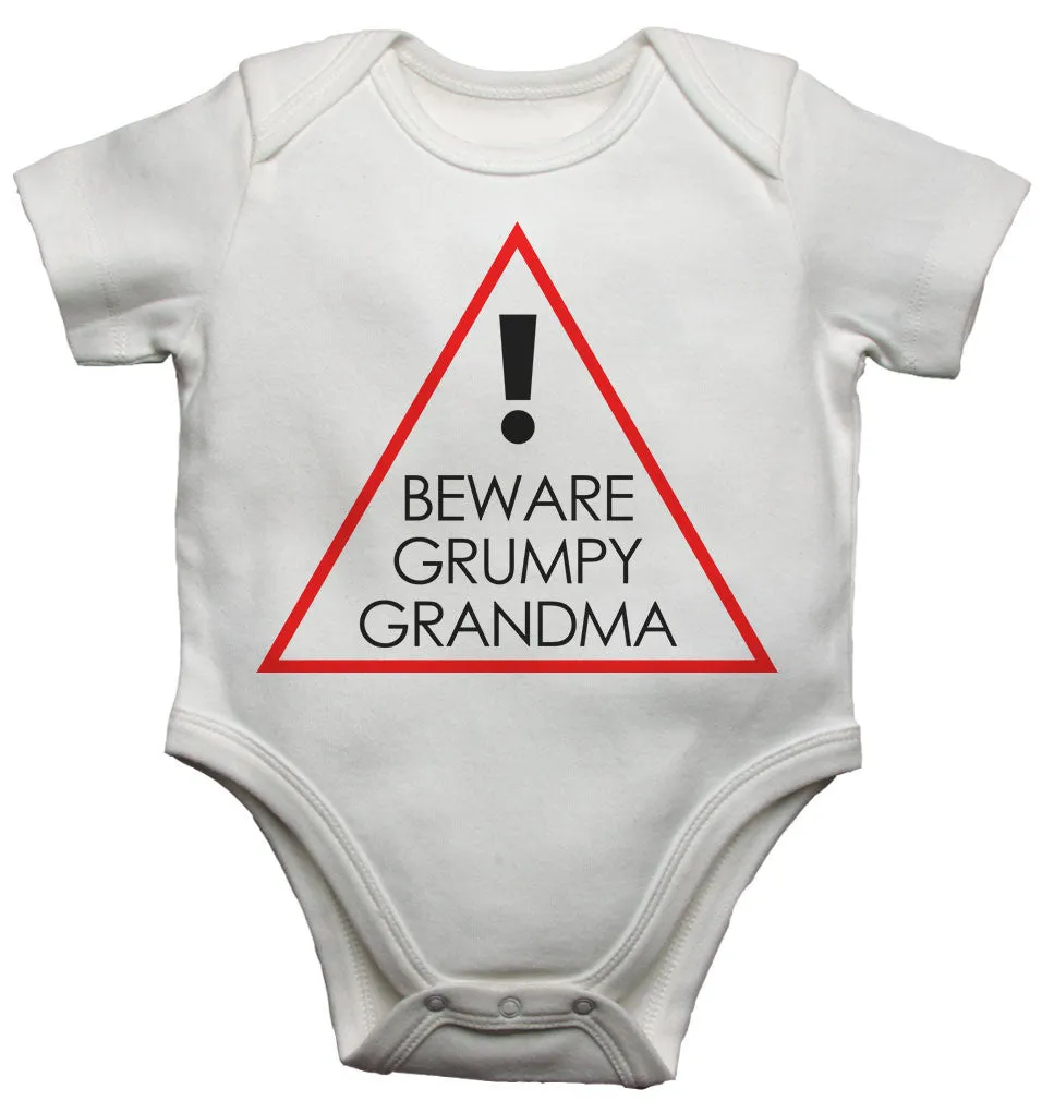 Beware Grumpy Grandma - Baby Vests Bodysuits