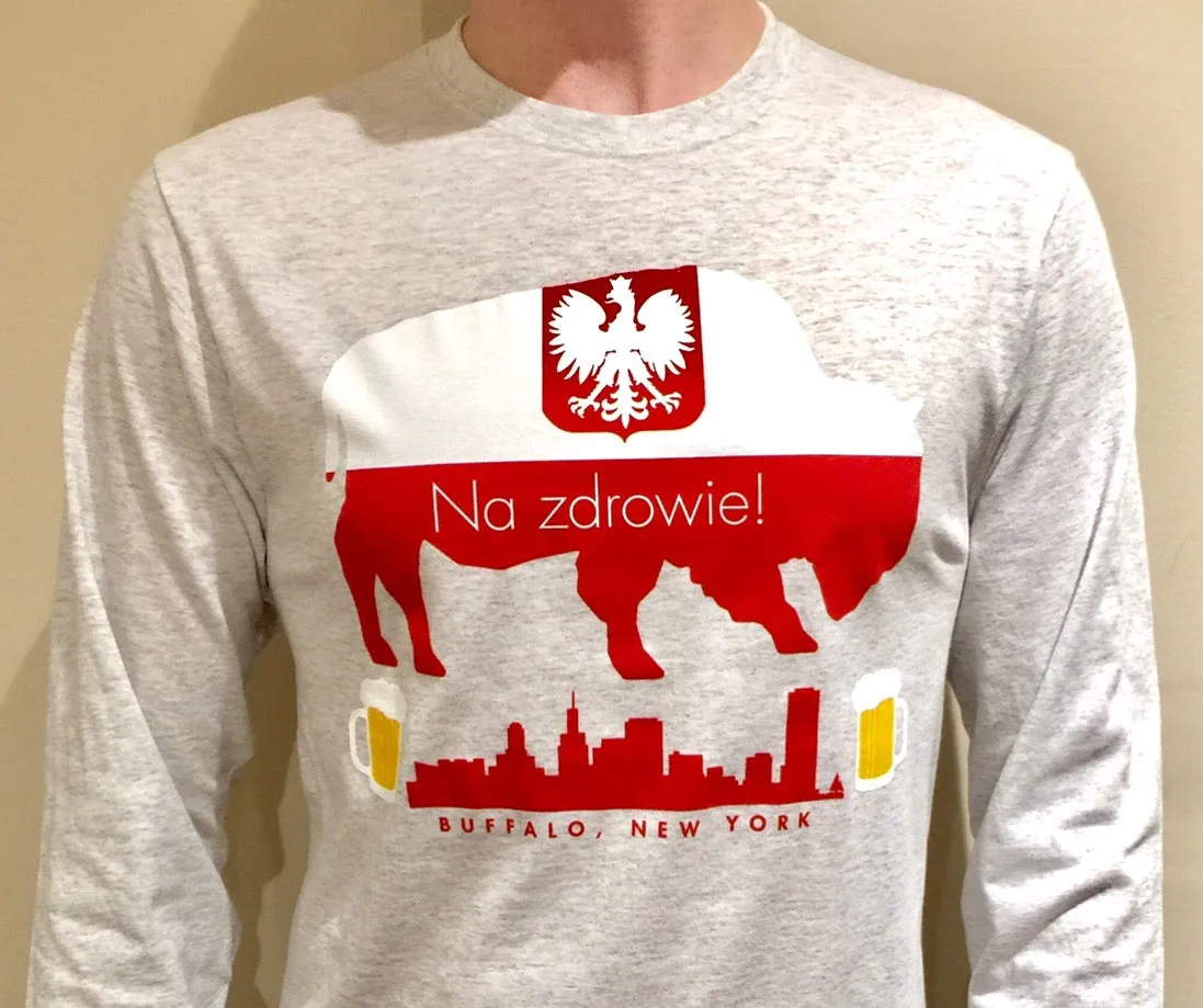 BFLO Dyngus Polish Na Zdrowie Long Sleeve Tee