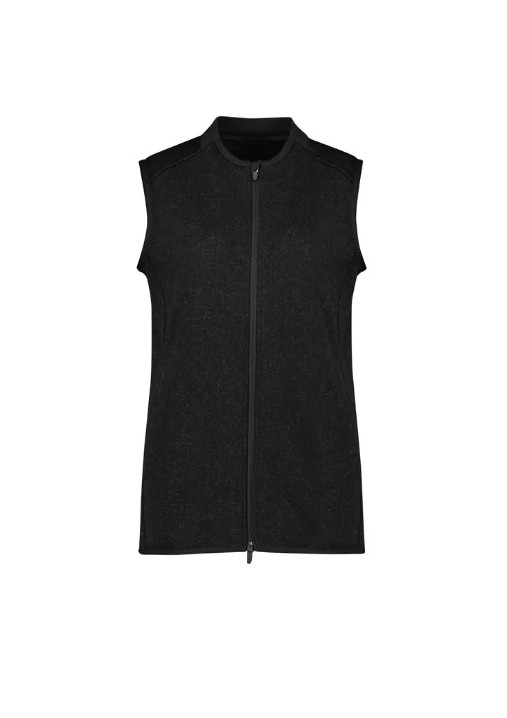 Biz Care Womens Nova Zip Front Vest (CO343LV)