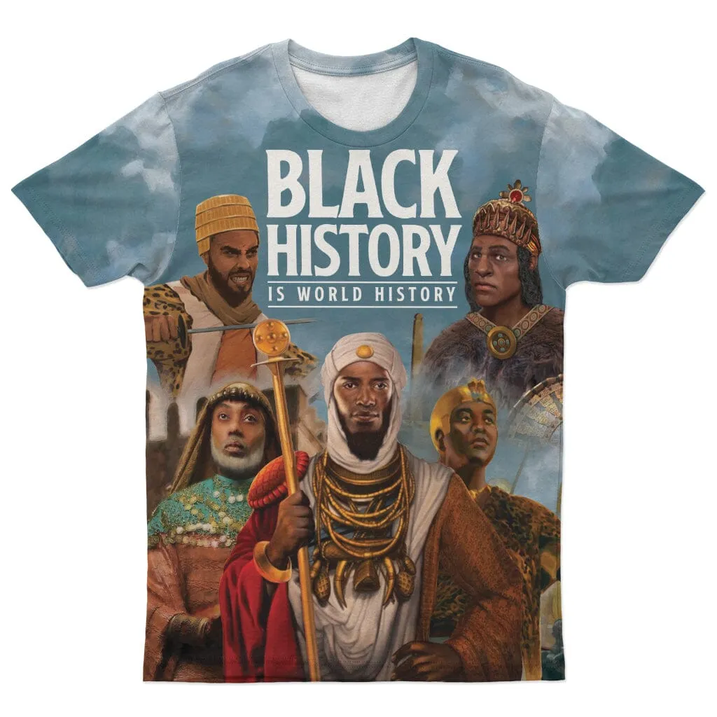 Black History Is World History T-shirt and Shorts Set