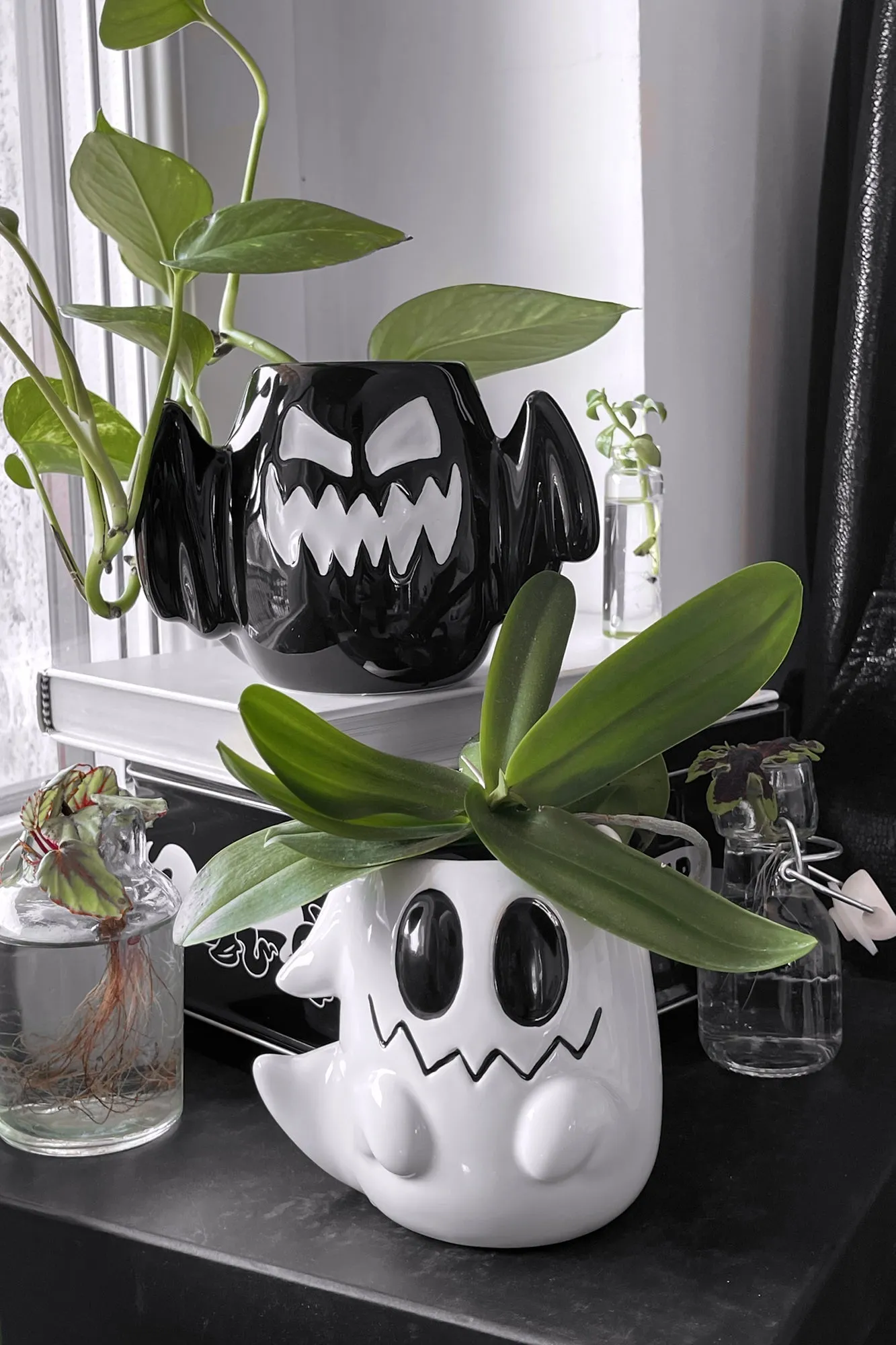 Boo Eek Mini Planter (Set Of 2)