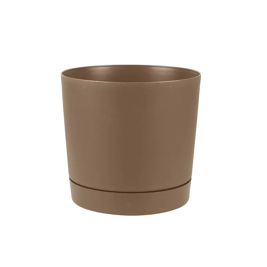 Brown Round Mini Planters