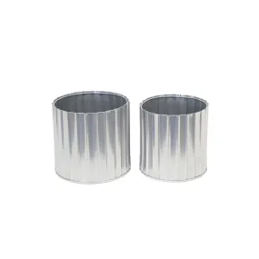 Carter Ribbed Planters Set of 2