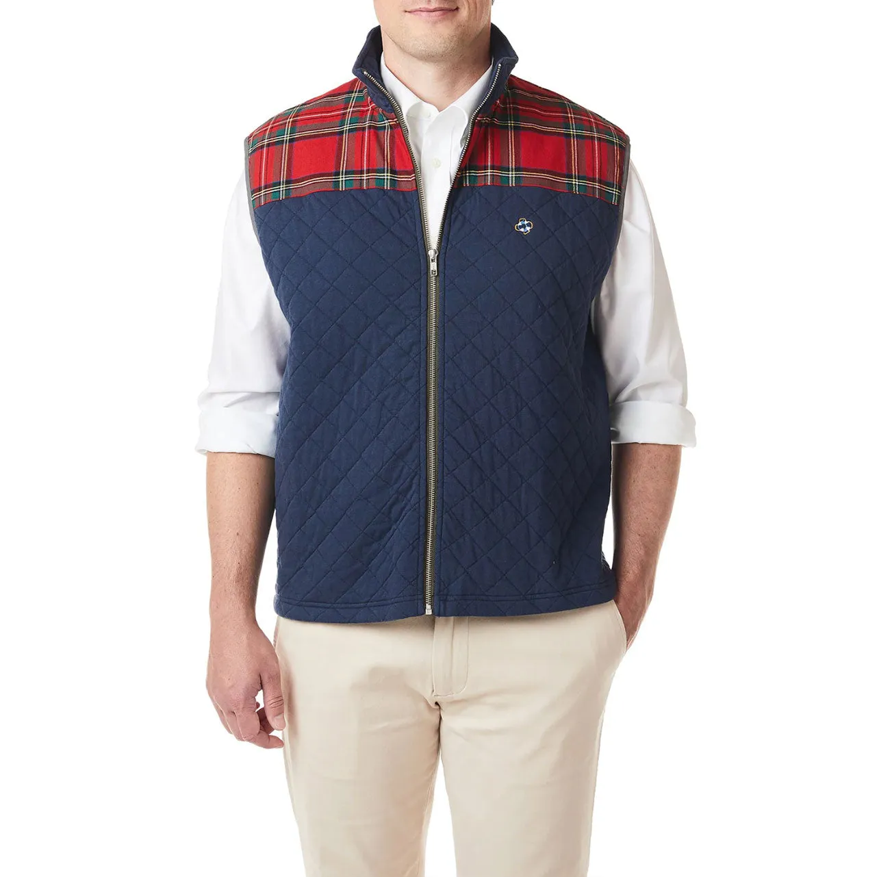 Castaway Cross Rip Quilted Vest