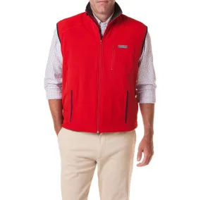 Castaway Tidal Wind Vest - Cardinal Red