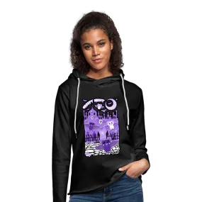 Creepy Night Unisex Lightweight Terry Hoodie