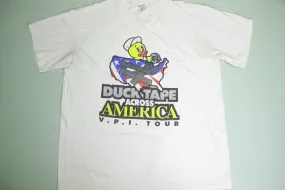 Duck Tape Across America VPI Tour Vintage 80's Hardware Single Stitch T-Shirt