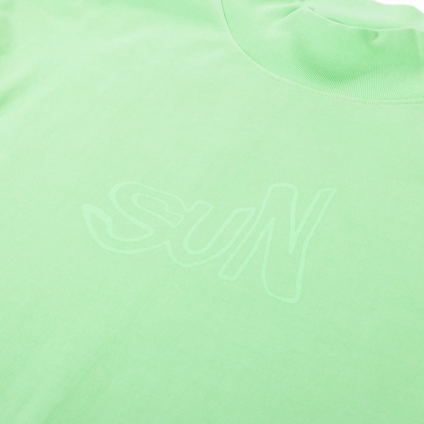 ERL MOCKNECK LONGSLEEVE T-SHIRT GREEN