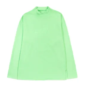 ERL MOCKNECK LONGSLEEVE T-SHIRT GREEN