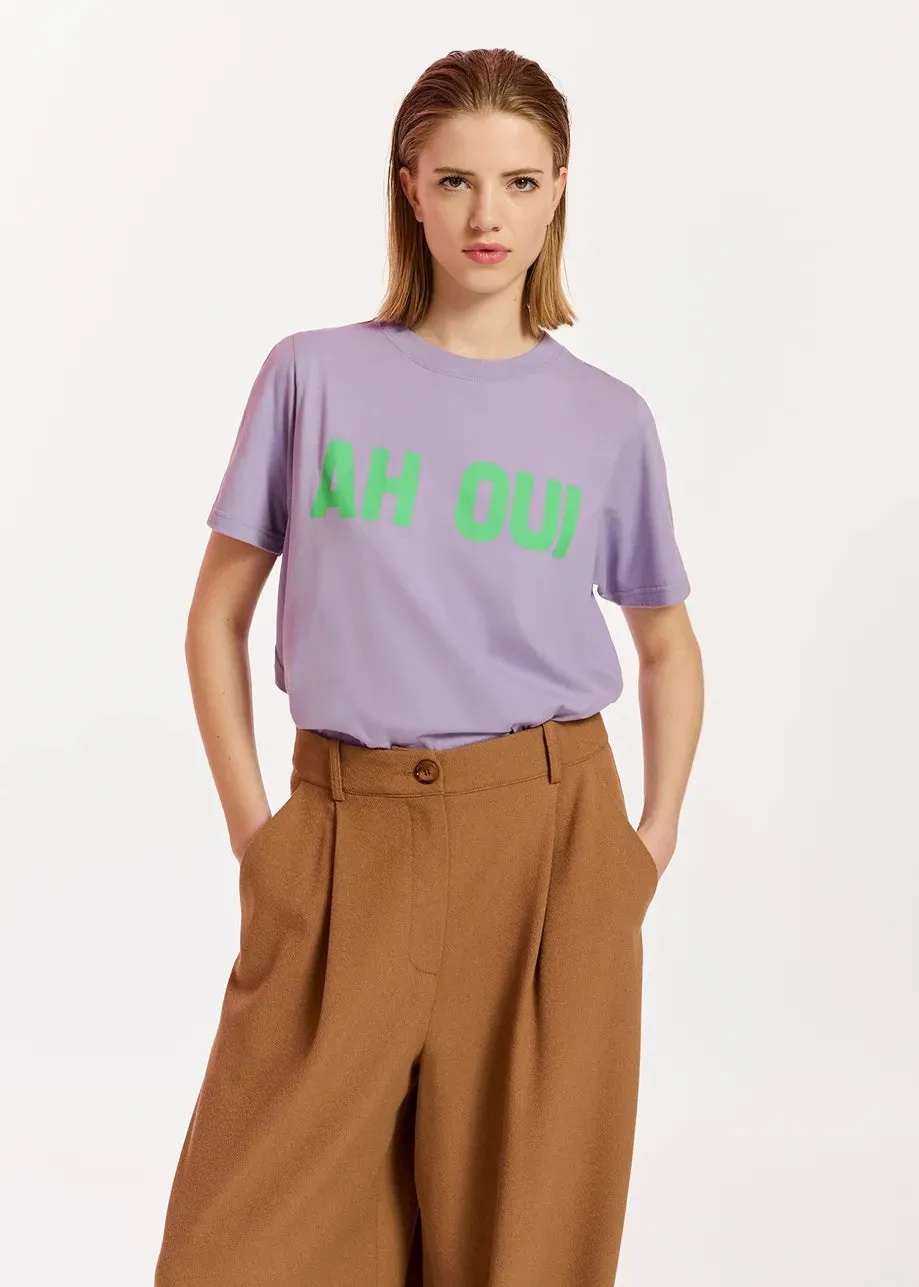 Essentiel Antwerp Essin Universal tee in Lilac