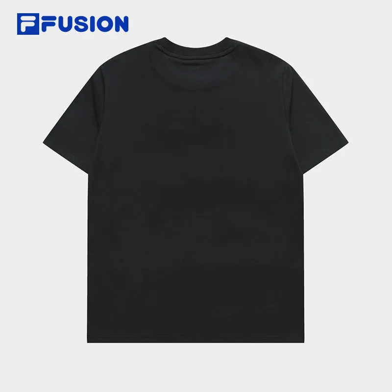 FILA FUSION INLINE CULTURE 1 Women Short Sleeve T-shirt (White / Black)