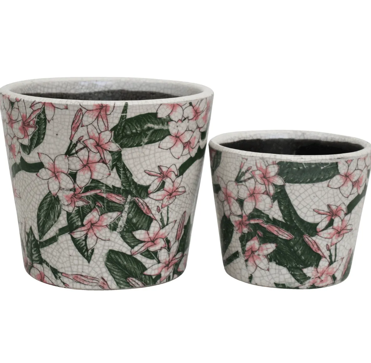 Frangipani Pot Set of 2