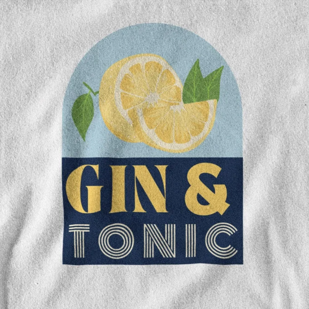 Gin & Tonic litet tryck - T-shirt