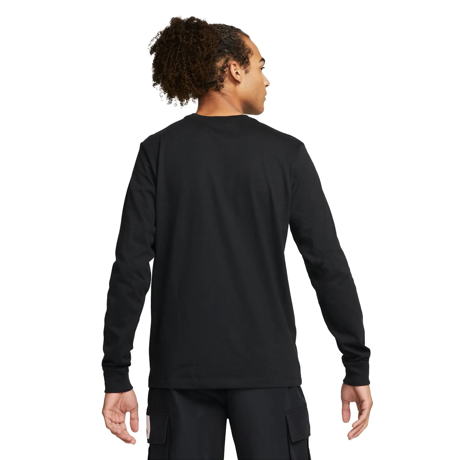 Jordan 23 Pixelated Long Sleeve Top Men's T-Shirt Black