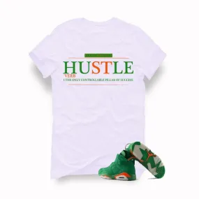 Jordan 6 Gatorade Green White T (Hustle Definition)