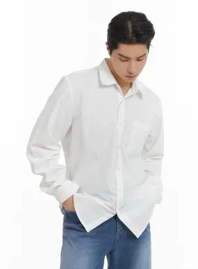 Men's Classic White Shirt IA401