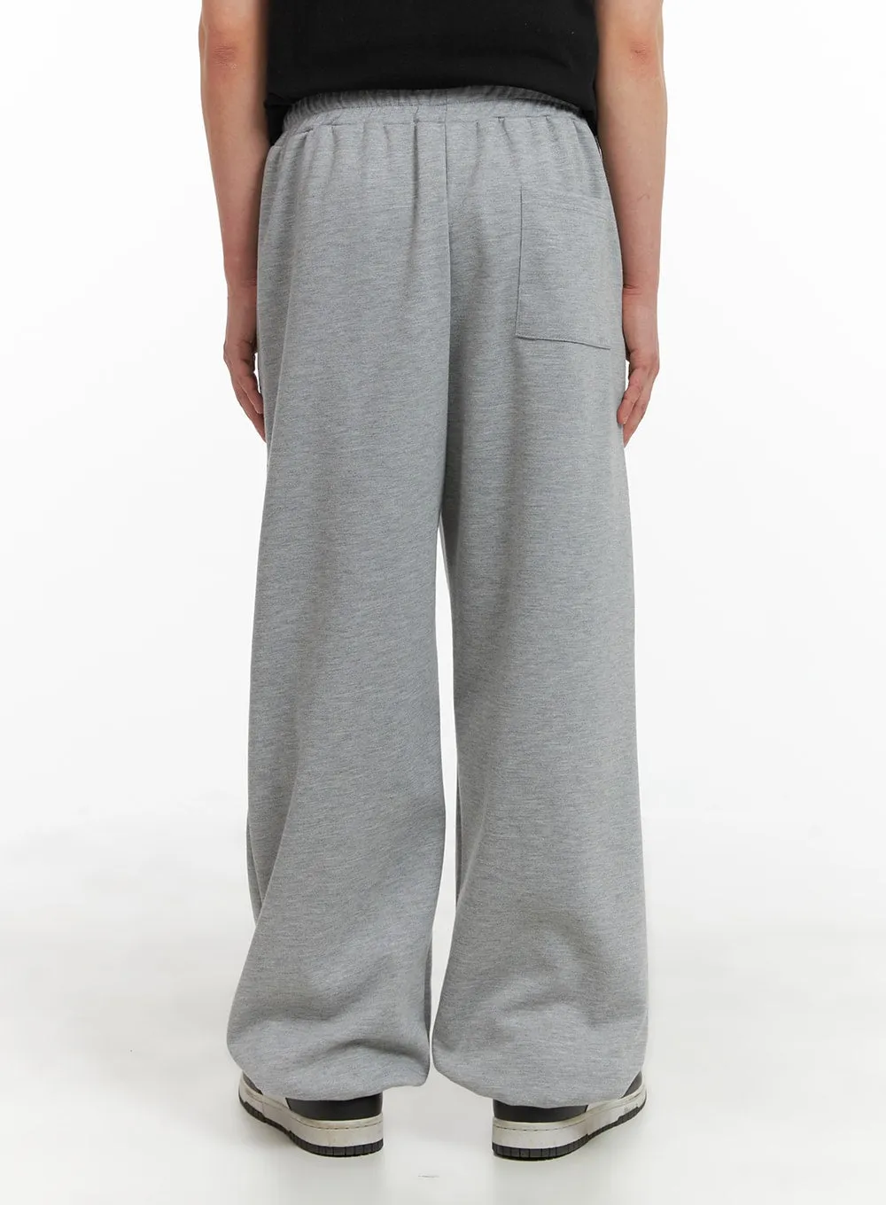 Men's Graphic Straight Fit Sweatpants IA401