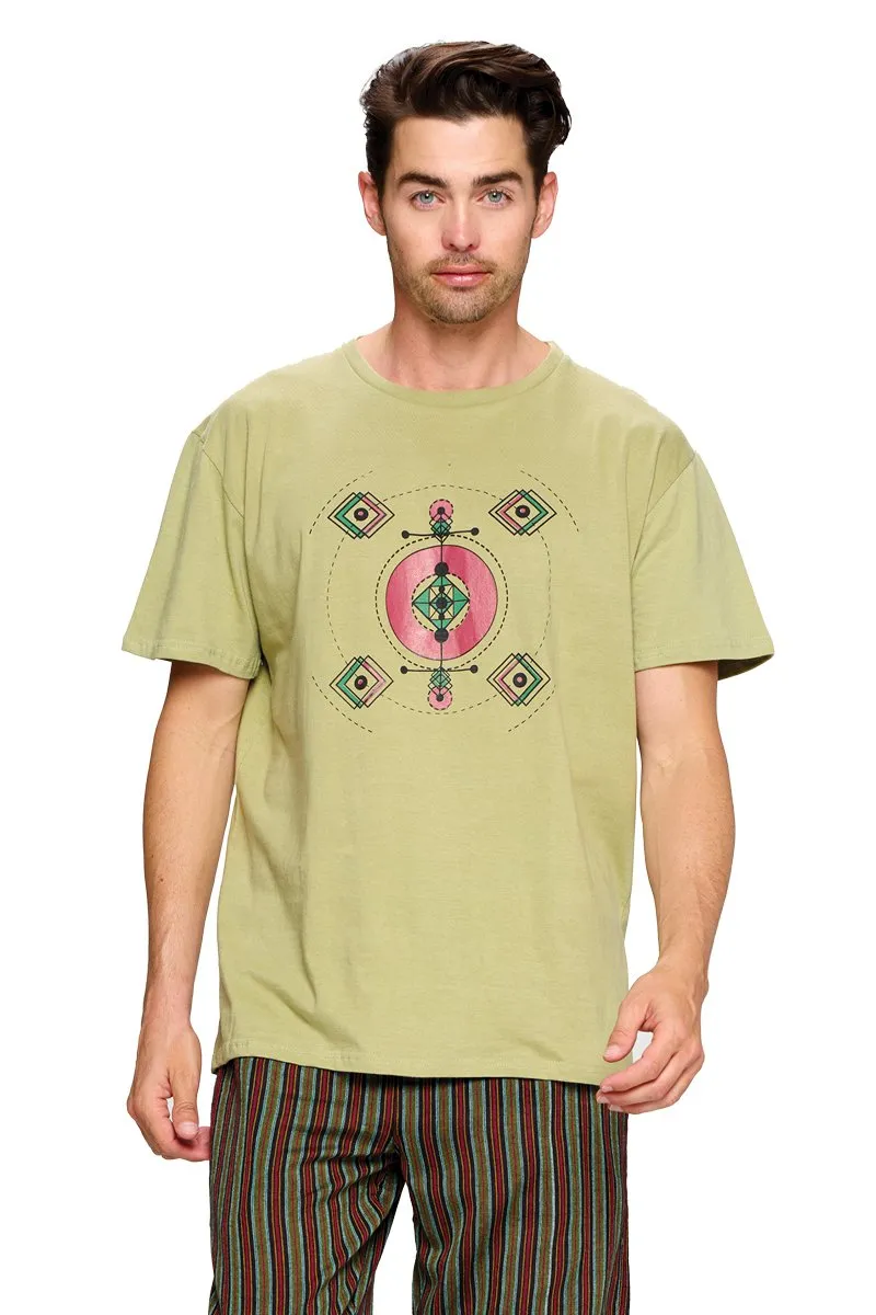 Men's Sacred Geometry T shirt