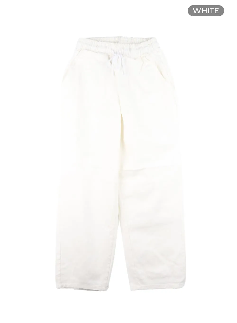 Men's Wide Leg Cotton Pants IA402