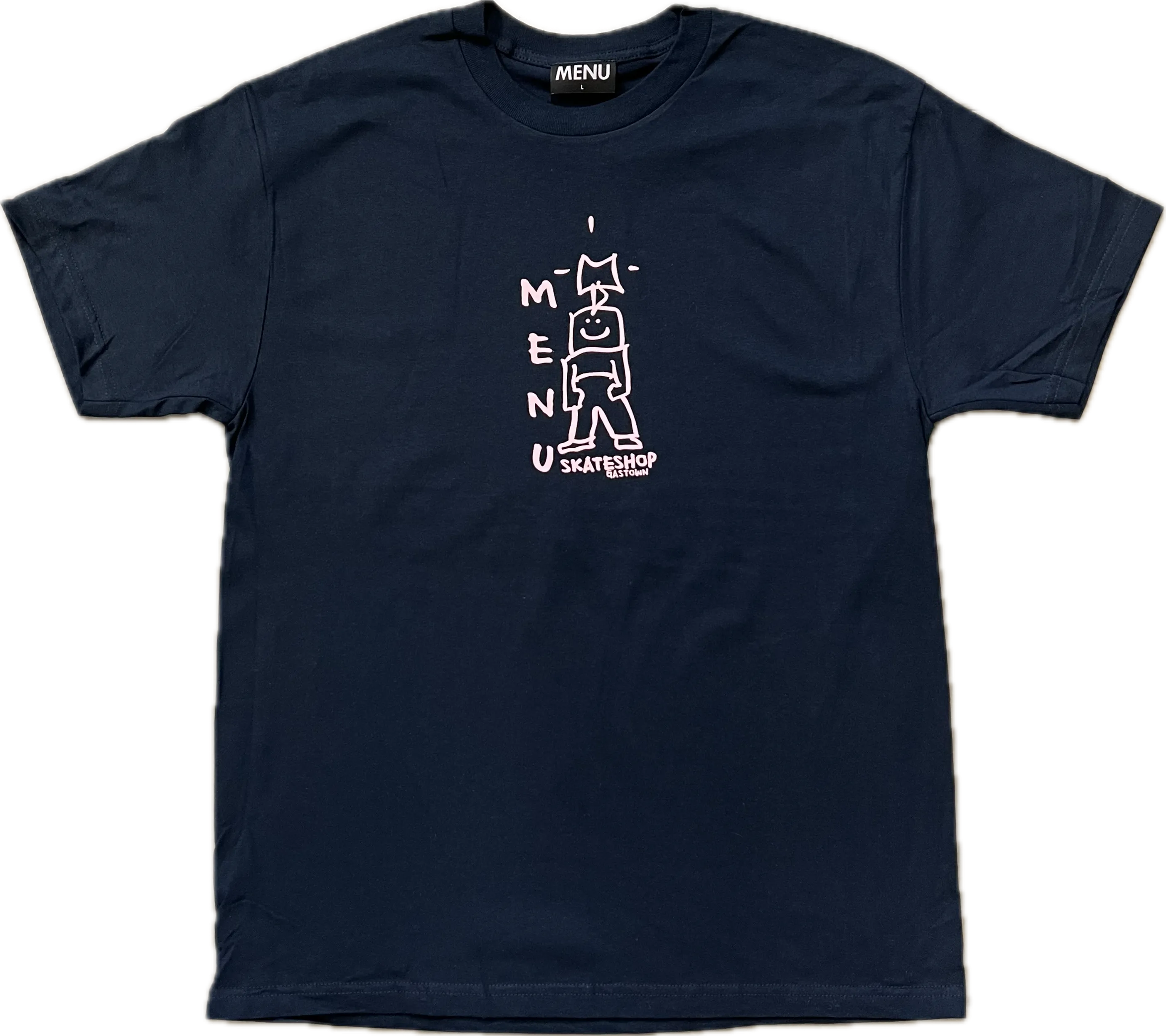 Menu X Gonz T-Shirt - Navy