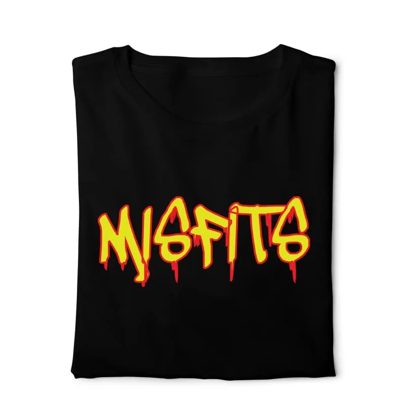 Misfits - Digital Graphics Basic T-shirt Black