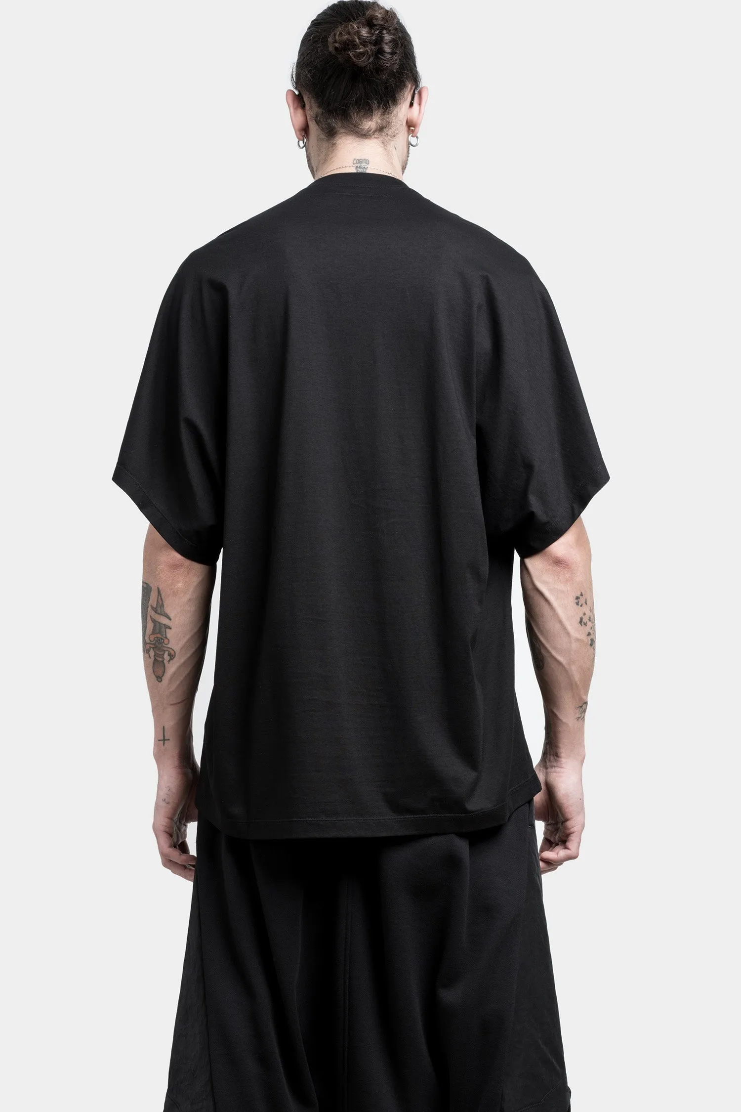 Oversized raglan T-Shirt, Black