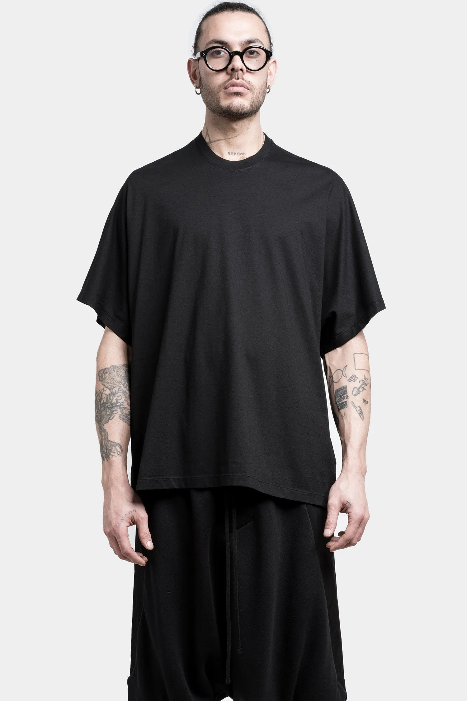 Oversized raglan T-Shirt, Black