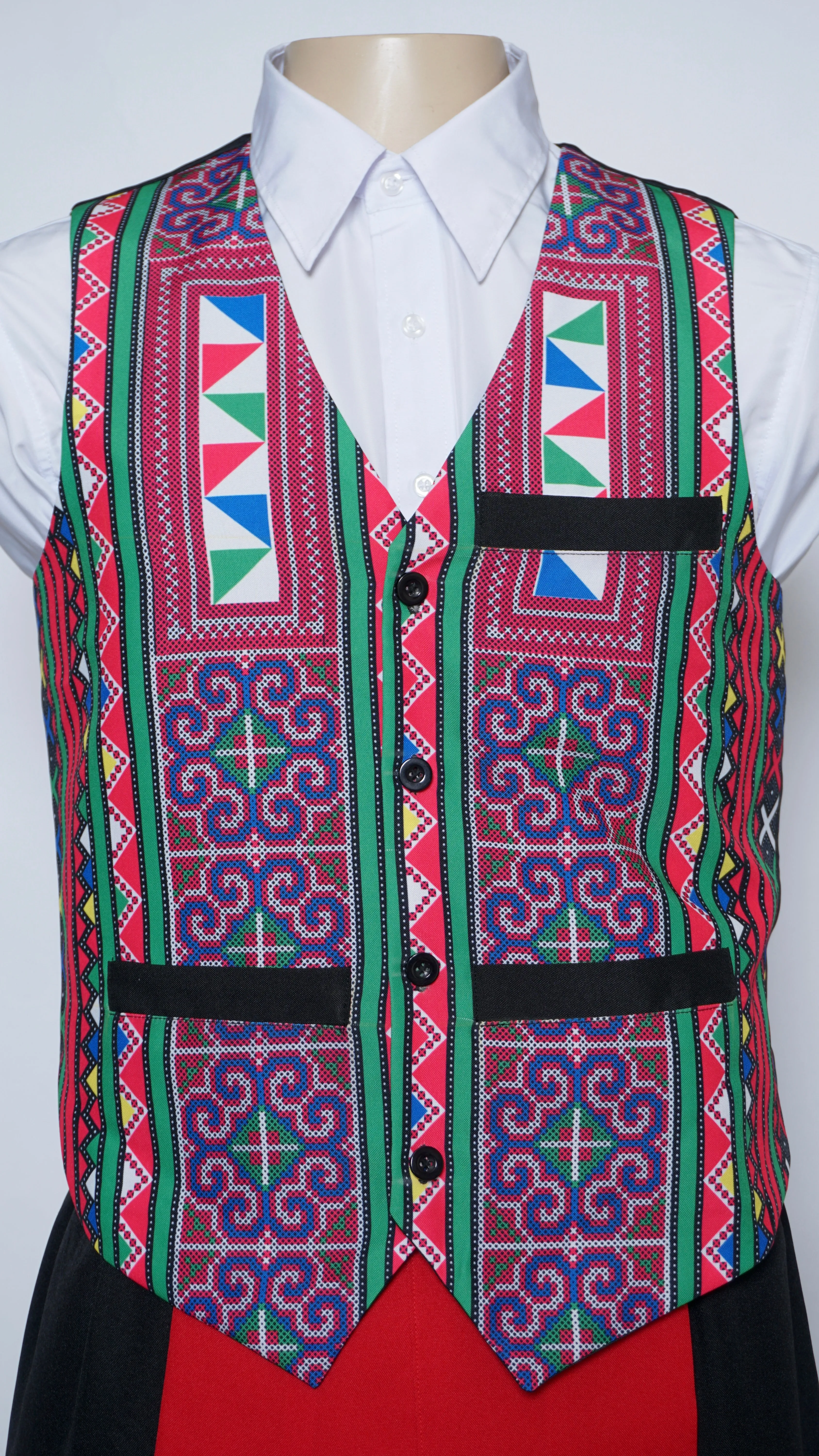 Printed Qwj Vest