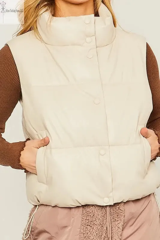 PU Padded Vest