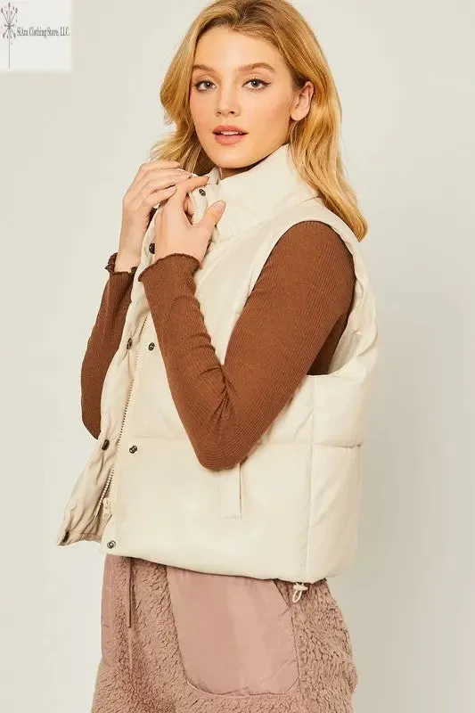 PU Padded Vest