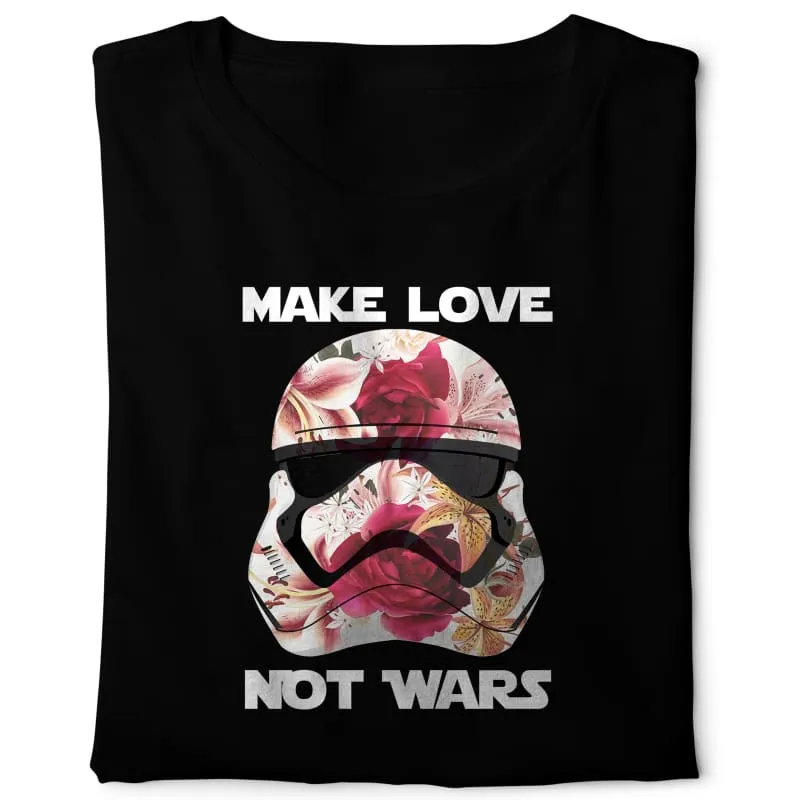 Star Wars Make Love not Wars - Digital Graphics Basic T-shirt Black