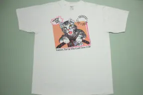 Toonces The Driving Cat Vintage 1991 SNL Saturday Night Live Skit 90's T-Shirt