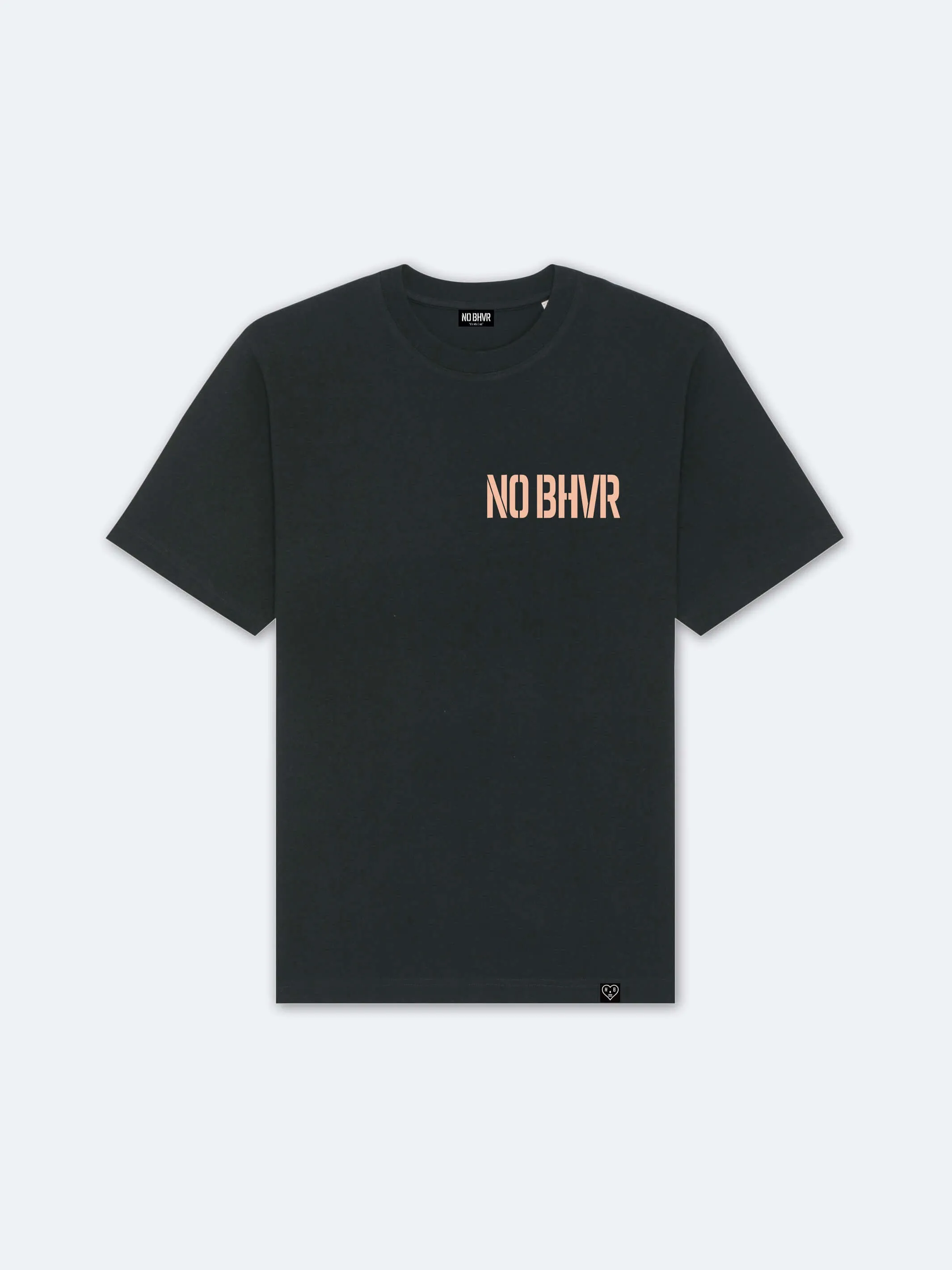 Traffic Light Amber Tee (Black)