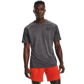 'Under Armour' Men's UA Tech Freedom T- Shirt - Carbon Black